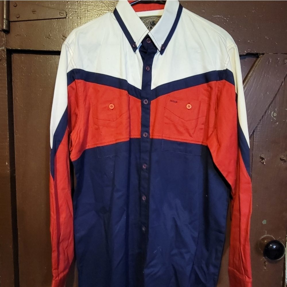 NWT Spindle River South Western Western Wear sz M